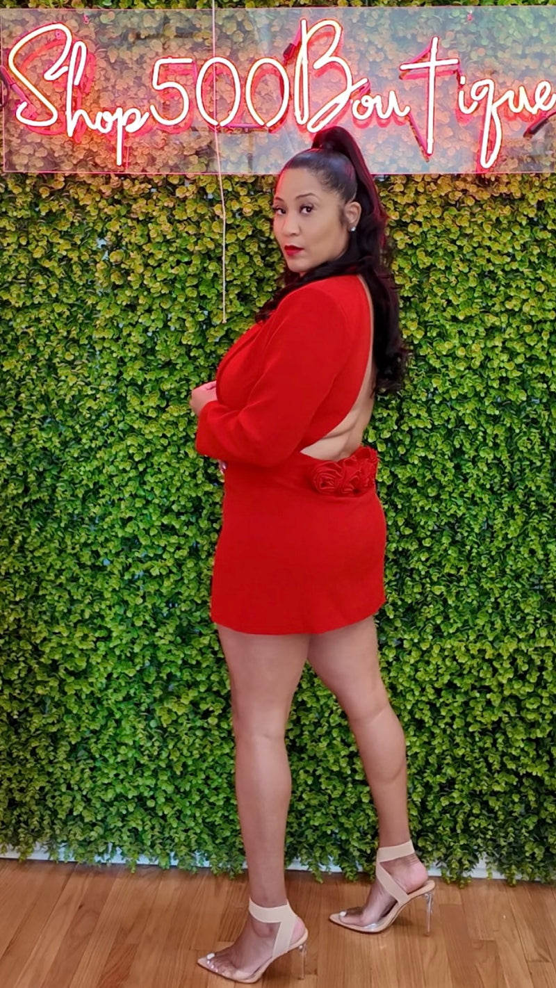 Roses Blazer/Dress