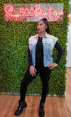 Pearl Denim Vest