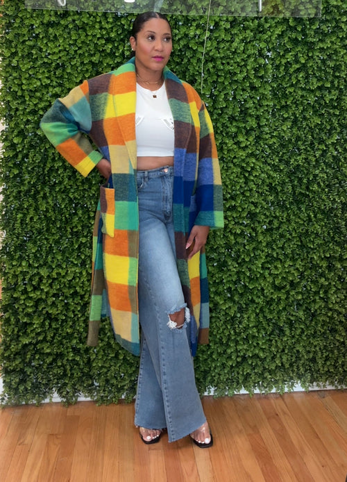 Piper Plaid Coat