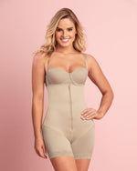 Latex Strapless Bodysuit with Booty Booster
