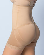 Latex Strapless Bodysuit with Booty Booster