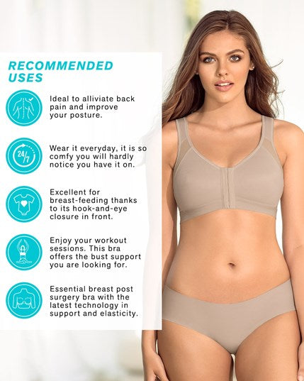 Women Post Surgery Compression Bra Wireless Underwear - for use